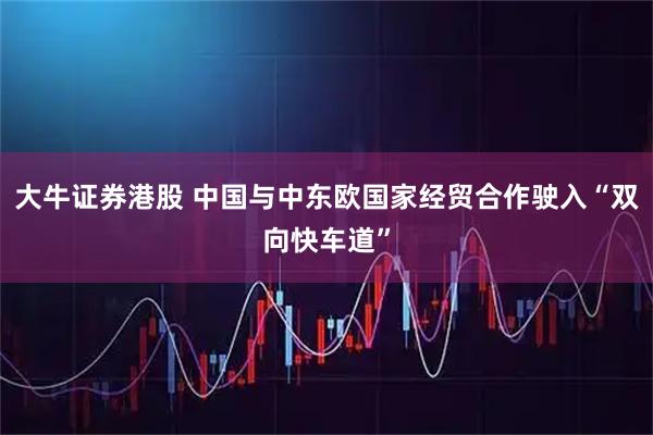 大牛证券港股 中国与中东欧国家经贸合作驶入“双向快车道”