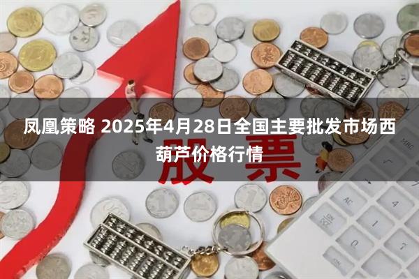 凤凰策略 2025年4月28日全国主要批发市场西葫芦价格行情